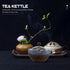 Hemoton Ceramic Teapot with Infuser, Vintage 360 Rotation Tea Maker with Side Handle for Loose Tea 7OZ/170ml