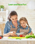 Kids Knife Set, 5 Pieces Montessori Kitchen Tools for Safe Cooking and Baking for Toddlers