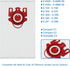 12 Pack FJM Vacuum Bags Compatible with Miele FJM Bags, Include Pre-Motor and Post-Motor Filters