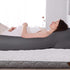 COSMOPLUS U Shaped Full Body Pillow Case for Maternity,Stretchy Cool Breathable Jersey Fabric, Provides Sleep