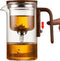 800ML/27OZ Witchcraft Magic Glass Teapot with Infuser Strainer and Lid for Loose