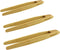 BambooMN Brand - Reusable Bamboo Kitchen Tongs, Assorted Sizes, 3 Pieces