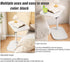 360 Pedestal Adjustable C Shaped End Tables for Small Spaces Side TableDesktop can Turn and The Height of The Sofa Side
