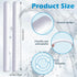 PlikBlik Closet Drying Rod Stick for Toys, Reusable Diatom Desiccant & Deodorizer with Quick Drying Water Absorption