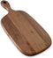 Muso Wood Small Cutting Board with Handle, Walnut Wooden Chopping Boards for