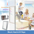 HIDBEA Frosted Window Privacy Film, Non Adhesive Static Cling Glass Stickers for Home Office, 23.6 x 78.7 Inch