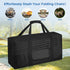 QYILUARE (39"L 12" 20" Heavy Duty Folding Chair Storage Bag,Large Waterproof Carry Bag for Metal,Wooden and Plastic