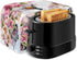Hummingbird Flower Toaster Cover for 2 Slice, Anti-Dust Small Appliance Cover, Washable Kitchen Broiler Cover