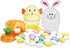 6-Pack The Dreidel Company Fillable Easter Carrots, Bunny, and Chick Containers, Perfect Characters for Easter Egg