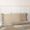 VHC Brands Sawyer Mill Tan Pillow Case Set – Standard Pillowcase Set of 2, 21x30, Dark Creme White.