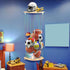 VOMELON Hammock, Stuffed Animal Storage, Wood Soft Toy Shelf with Adjustable Length Nursery Toy Organizer Hanging