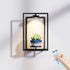 Starxing Wall Plant Shelf with Grow Lights, Remote Control Indoor Plant Holder
