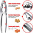 8 Set, Set Pcs Lobster Crackers and Picks Crab Leg Cracker Tools, Stainless Steel Seafood Crackers & Forks Nut Cracker