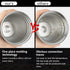 CS COSDDI Stainless Steel Travel Mug - 12oz Vacuum Insulated Coffee Mug, Spill Proof with Leakproof Lid, Aquamarine
