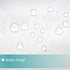 Mrs Awesome Long Shower Curtain Liner with 6 Magnets, 72 x 78 inch PEVA Heavy Duty Plastic Waterproof Shower Curtain
