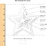 240 Pieces Star Cutouts, 2-Sided US Made Card Stock Punch Out White Stars for Bulletin Boards, Classroom Decor, Back to School DIY Craft Projects, Party Decoration, Hollywood Themed Events by FreshCut Crafts