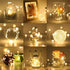 Highill 20LED Battery Fairy Lights Led String Lights with Timer Battery Operated String Lights Copper Wire Light