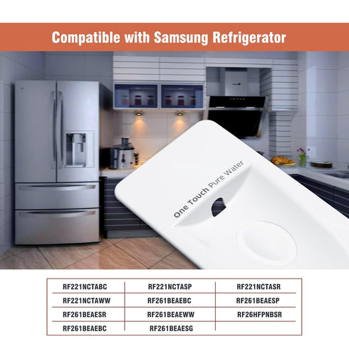 DA97-12942A Water Dispenser Cover Replacement for Samsung Refrigerator, Replace Parts AP5651849