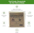 Regency Wraps 100% Cotton Ultra Fine Natural Cheese Cloth - 36 sq.ft, 4 pcs for Basting, Canning, Cheesemaking