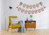 Movie Night Theme Happy Birthday Banner, Popcorn Inspired Birthday Party Sign, Movie Bday Pennant Decor