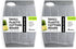 Small Plastic Cutting Board Set of 2, Mini Cutting Board for Small Kitchen Tasks, BPA Free