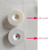 DD94-01003A Dishwasher Wash Pump Impeller Assembly for Samsung R5 Models in Pale Yellow