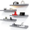RICHER HOUSE Mounted Shelves for Wall Decor, Modern Picture Ledge Shelf with