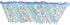 10M Triangle Bunting Banner, 36 Pcs Cotton Flags for Birthday Party, Wedding, Baby Shower, Blue