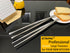 JETKONG 2 Pcs 16-Inch Kitchen Tweezers - Extra Long Heavy Duty Stainless Steel Cooking Tweezers (Silver).