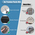 DBHXXMB-HH 15.7in 50ft Plastic Pet & Garden Fence - Black X Roll Multi-Use Decorative Chicken Wire Fencing for Poultry