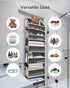 ULG Over The Door Organizer with 6 Large Pockets, 12 Side Pockets, 50lbs Capacity for Bedroom, Bathroom, Pantry