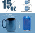 Set 4, 15 Set HASENSE Coffee Mugs of Ounce Porcelain Mug with Handle for Morning Coffee Tea and Cocoa, Ceramic Coffee