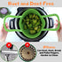 Silicone Steamer Basket, Foldable, Space-Saving, Fits 6, 8 Qt Instant Pot and Similar-Sized Pressure Cookers Accessories