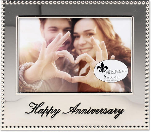 Lawrence Frames 4x6 Happy Anniversary Picture Frame