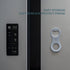 2 in 1 Magnetic Beer Bottle Opener for Refrigerator and RV with Cap Catcher, Soft Touch Silicone Surface Protect Fridge, Pop Can Soda Can Opener for Long Nails, Ideal Gift