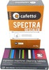 Cino Cleano Espresso Machine Cleaning and Descaling Bundle, 8 Tablets and 4 Spectra Sachets for Breville Machines