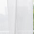 Aquazolax Elegant Solid Sheer Patio Door Curtain Panel, 54"x72" Voile Drapery, 1 Piece, Pure White for French Door