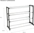 12 Closet Simplify Stackable Shoe Rack | Holds Pairs of Shoes | Maximize & Bedroom Space | Good for Sneakers | Boots |