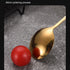5PCS 8 304 Stainless Steel Soup Spoons, Thickened Mirror Finish Korean Teaspoons, Dishwasher Safe Dessert Spoons