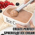7 inch CUNSENR Ice Cream Scoop - One-Piece Nonstick Aluminum Ice Cream Scooper - Professional Metal Ice Cream Spoon