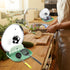 2 Packs Spoon and Lid Rest, Neat & Drip-Free Spoon Rest for Countertop Stove Top, Heat-Resistant Utensil Rest (Green)