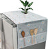Refrigerator Dust Cloth, Multipurpose Waterproof Cover with Storage Pockets for Washing Machine, Oven, Kitchen