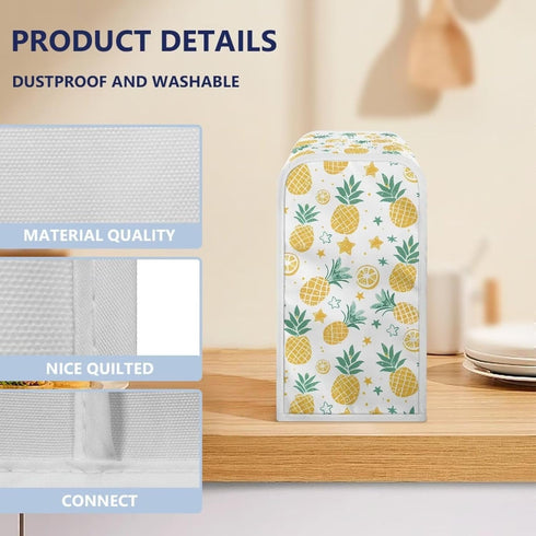 Pineapple Can Opener Cover, Reusable Electric Can Opener Protector Dust Cover Fits Most Electric Can Openers