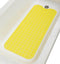 Extra-Long Non-Slip Bathtub & Shower Mat 39x16 (Smooth/Non-Textured Tubs Only) Safe, Clean,