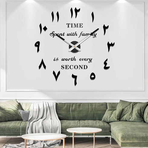 VANGOLD Wall Clock for Living Room Decor