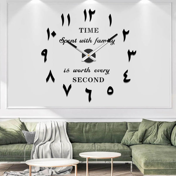 VANGOLD Wall Clock for Living Room Decor