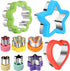 Cutter Shapes Set - Different Sizes Cookie Cutters Set for Fruit Cookie Pastry Stamps Mold