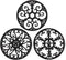 Black Silicone Trivet Mat - Hot Pot Holder Hot Pads for Table & Countertop, Non-Slip & Heat Resistant Modern Kitchen