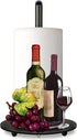 Hexagram Wine Decor Paper Towel Holder - Rustic Country Kitchen Countertop Decor