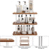 Counter Height(3Tier) Bathroom Organizer,Bathroom Shelf Organizers & Sink Organizer,Vanity Organizers,Storage